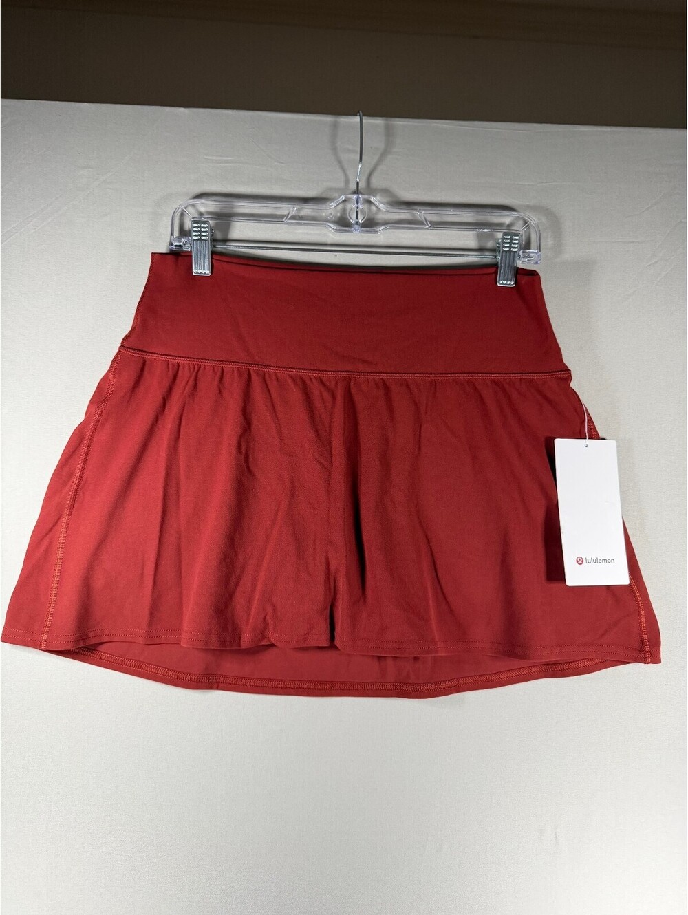 Lululemon Align High-Rise Skirt in Cassis with Built-In Shorts Liner Size 12